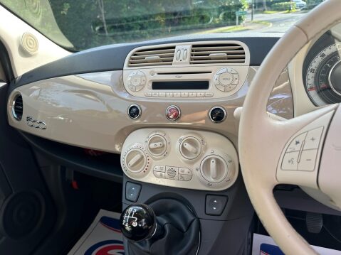 Fiat 500 1.2 Lounge Euro 6 (s/s) 3dr 24