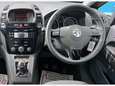 Vauxhall Zafira 1.6 16V Exclusiv Euro 5 5dr 11
