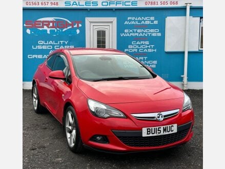 Vauxhall Astra GTC 2.0 CDTi SRi Coupe 3dr Diesel Manual Euro 5 (s/s) (165 ps)