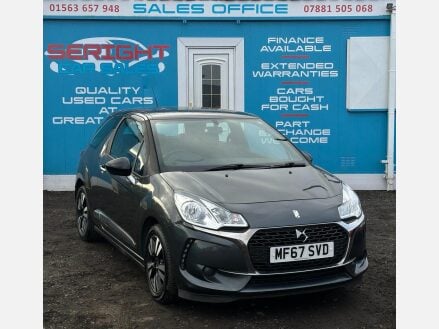 DS DS 3 1.2 PureTech Chic Hatchback 3dr Petrol Manual Euro 6 (82 ps)