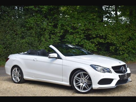 Mercedes-Benz E Class 2.1 E220d AMG Line Edition Cabriolet 2dr Diesel G-Tronic+ Euro 6 (s/s) (177 1