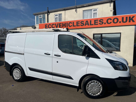 Ford Transit Custom 2.2 TDCi 290 Panel Van 5dr Diesel Manual L1 H1 TWIN SIDE DOORS EX BT FLEET