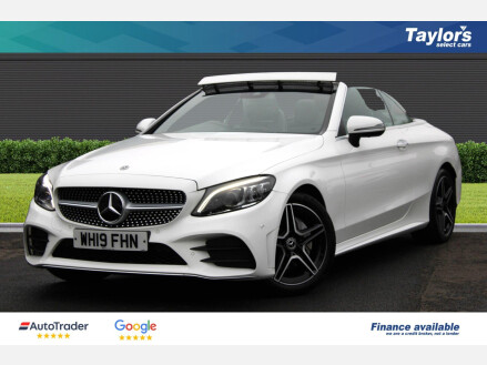 Mercedes-Benz C Class C200 1.5 EQ Boost AMG Line MHEV Premium Plus 2dr Auto Cabrio