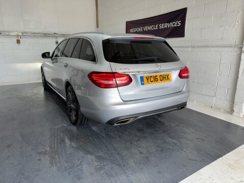 Mercedes-Benz C Class 2.0 C350e 6.4kWh Sport (Premium Plus) G-Tronic+ Euro 6 (s/s) 5dr 18in Alloy 25