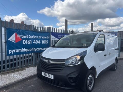 Vauxhall Vivaro 1.6 CDTi 2900 ecoFLEX L1 H1 Euro 6 (s/s) 5dr 2
