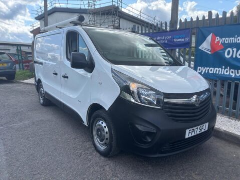 Vauxhall Vivaro 1.6 CDTi 2900 ecoFLEX L1 H1 Euro 6 (s/s) 5dr 5