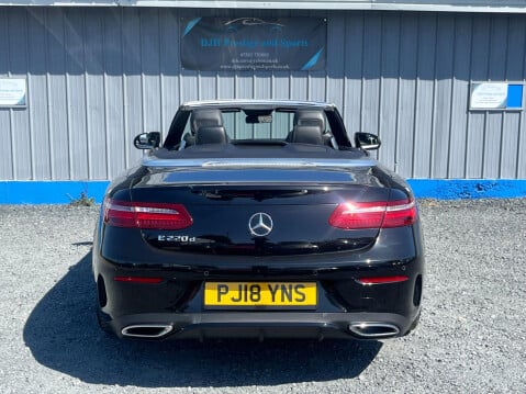 Mercedes-Benz E Class 2.0 E220d AMG Line (Premium) Cabriolet G-Tronic+ Euro 6 (s/s) 2dr 57