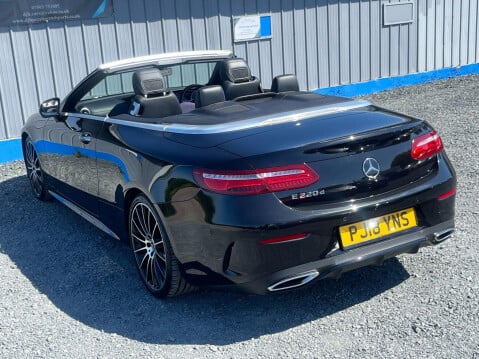 Mercedes-Benz E Class 2.0 E220d AMG Line (Premium) Cabriolet G-Tronic+ Euro 6 (s/s) 2dr 62