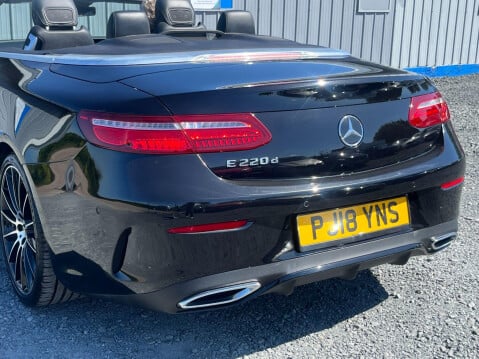 Mercedes-Benz E Class 2.0 E220d AMG Line (Premium) Cabriolet G-Tronic+ Euro 6 (s/s) 2dr 63