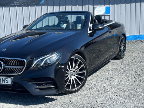 Mercedes-Benz E Class 2.0 E220d AMG Line (Premium) Cabriolet G-Tronic+ Euro 6 (s/s) 2dr 73