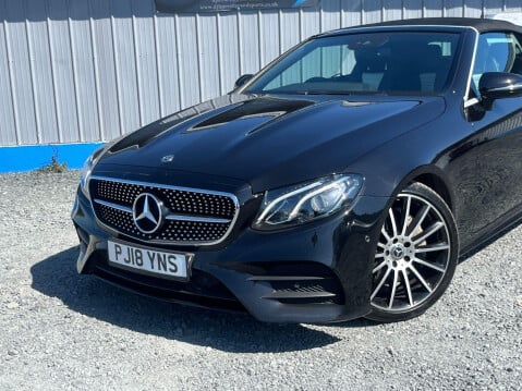 Mercedes-Benz E Class 2.0 E220d AMG Line (Premium) Cabriolet G-Tronic+ Euro 6 (s/s) 2dr 77