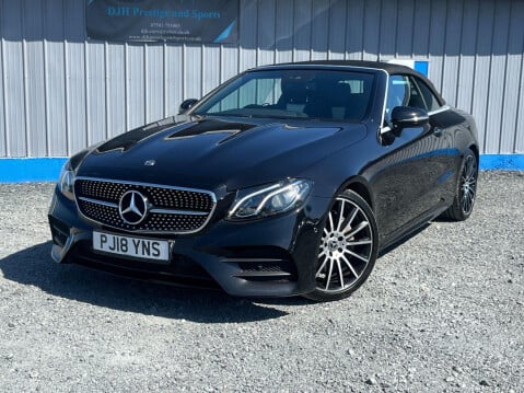 Mercedes-Benz E Class 2.0 E220d AMG Line (Premium) Cabriolet G-Tronic+ Euro 6 (s/s) 2dr 8