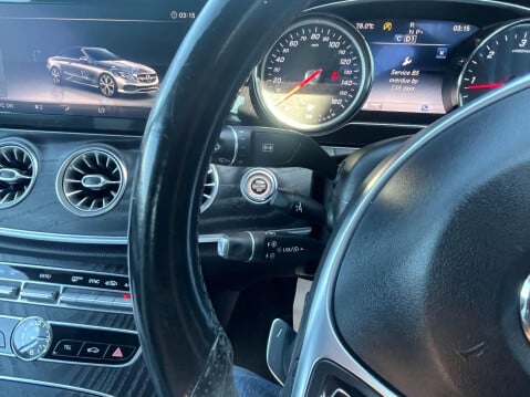 Mercedes-Benz E Class 2.0 E220d AMG Line (Premium) Cabriolet G-Tronic+ Euro 6 (s/s) 2dr 42
