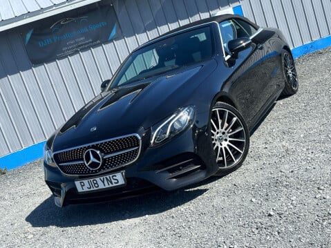 Mercedes-Benz E Class 2.0 E220d AMG Line (Premium) Cabriolet G-Tronic+ Euro 6 (s/s) 2dr 76