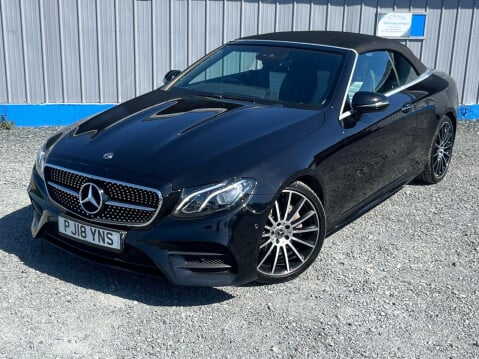 Mercedes-Benz E Class 2.0 E220d AMG Line (Premium) Cabriolet G-Tronic+ Euro 6 (s/s) 2dr 78