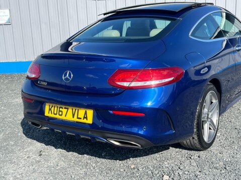 Mercedes-Benz C Class 2.0 C200 AMG Line (Premium) G-Tronic+ Euro 6 (s/s) 2dr 53
