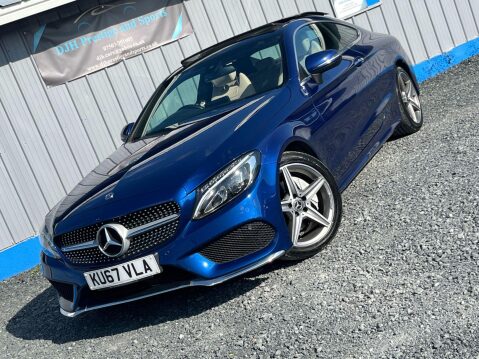 Mercedes-Benz C Class 2.0 C200 AMG Line (Premium) G-Tronic+ Euro 6 (s/s) 2dr 66