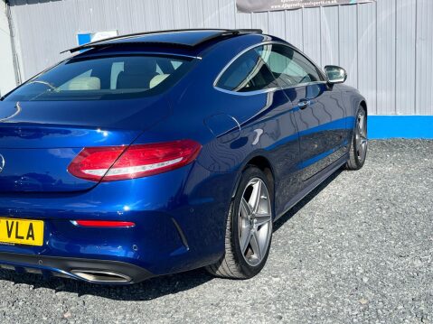 Mercedes-Benz C Class 2.0 C200 AMG Line (Premium) G-Tronic+ Euro 6 (s/s) 2dr 72