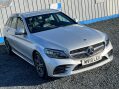 Mercedes-Benz C Class 1.5 C200 MHEV EQ Boost AMG Line (Premium) G-Tronic+ Euro 6 (s/s) 5dr 49