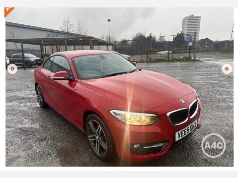 BMW 2 Series 1.5 218i Sport Euro 6 (s/s) 2dr 1