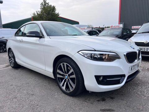 BMW 2 Series 2.0 220d Sport Auto Euro 6 (s/s) 2dr 2