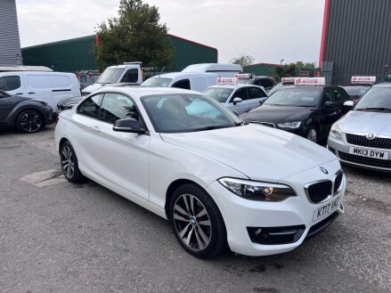 BMW 2 Series 2.0 220d Sport Auto Euro 6 (s/s) 2dr