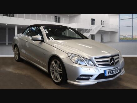 Mercedes-Benz E Class 1.8 E200 BlueEfficiency Sport Cabriolet G-Tronic+ Euro 5 (s/s) 2dr