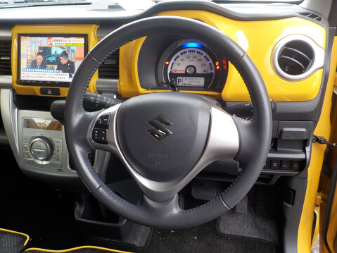 Suzuki Hustler HYBRID TURBO X 660cc Auto Kei Car MR41S Active Yellow 20
