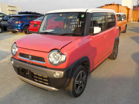 Suzuki Hustler HYBRID X 660cc Auto Kei Car MR41S Candy Pink 3