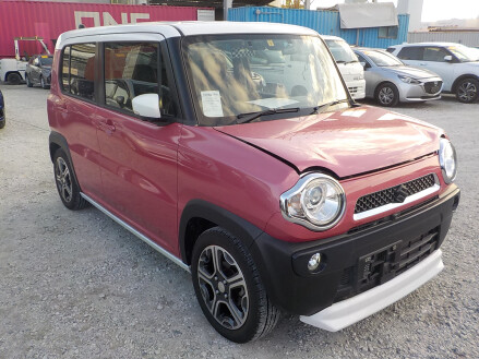 Suzuki Hustler HYBRID TURBO X 660cc Auto Kei Car MR41S Candy Pink Modified
