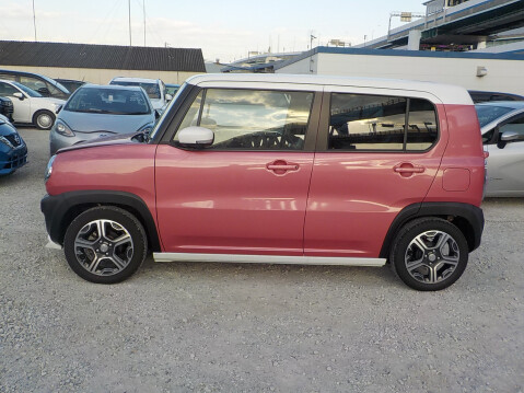 Suzuki Hustler HYBRID TURBO X 660cc Auto Kei Car MR41S Candy Pink Modified 13