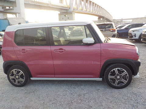 Suzuki Hustler HYBRID TURBO X 660cc Auto Kei Car MR41S Candy Pink Modified 14
