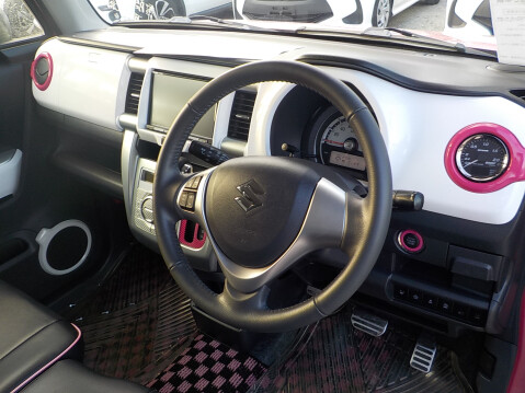 Suzuki Hustler HYBRID TURBO X 660cc Auto Kei Car MR41S Candy Pink Modified 19