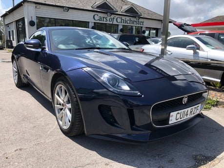 Jaguar F-Type 3.0 V6 Supercharged Coupe Auto with 48000m and FSH & Panoramic roof 