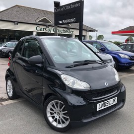 Smart Fortwo Cabrio PASSION MHD convertible automatic petrol 2 owners FSH, £20 tax