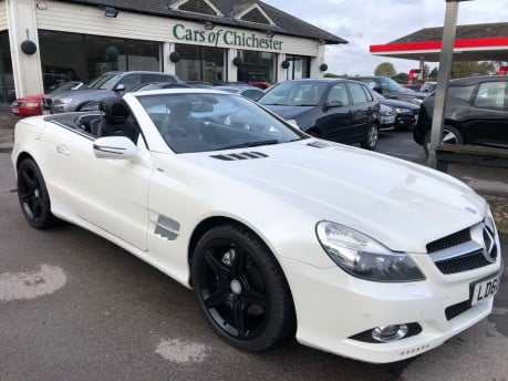 Mercedes-Benz SL Series SL350 NIGHT EDITION auto just 42,000m FSH £9000 factory options 27