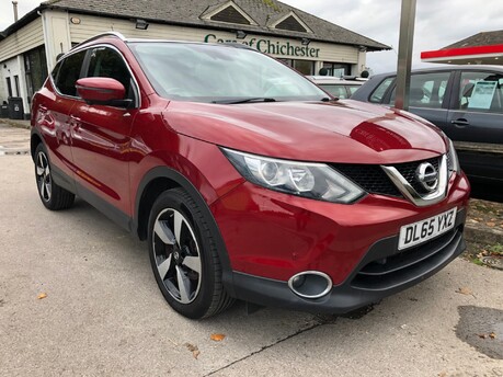 Nissan Qashqai 1.6 Petrol N-TEC PLUS DIG-T Panoramic Roof Sat Nav Rear camera 65000m FSH