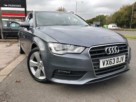 Audi A3 2.0 TDI SPORT 78,000m 1 owner, panroof, DAB, bluetooth, nav, £20 tax