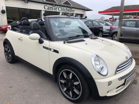 Mini Convertible 1.6 COOPER SIDEWALK just 55,000 miles, leather, heated seats, cruise 10