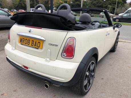 Mini Convertible 1.6 COOPER SIDEWALK just 55,000 miles, leather, heated seats, cruise 11