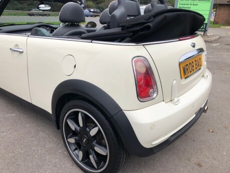 Mini Convertible 1.6 COOPER SIDEWALK just 55,000 miles, leather, heated seats, cruise 19