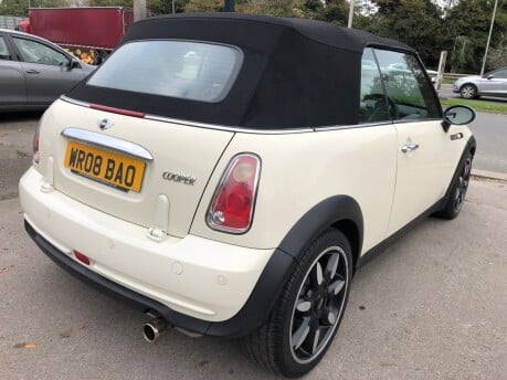 Mini Convertible 1.6 COOPER SIDEWALK just 55,000 miles, leather, heated seats, cruise 30