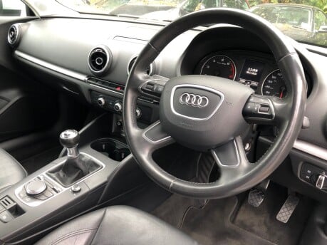 Audi A3 1.4 TFSI SE petrol 73,000 miles ULEZ compliant, black leather, £35 tax 2