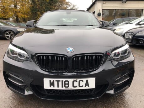 BMW 2 Series M240I automatic convertible 48,000 miles, Black Sapphire, Sports exhaust 13