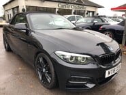 BMW 2 Series M240I automatic convertible 48,000 miles, Black Sapphire, Sports exhaust 2