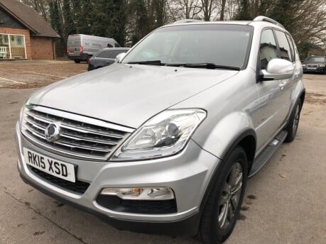 SsangYong Rexton 2.0 XDI EX automatic 55,000m FSH Leather seats, cruise, rear camera Sat Nav 17