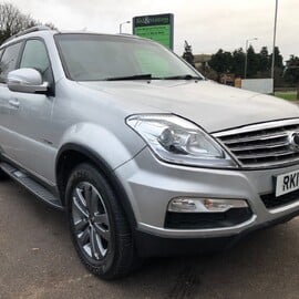 SsangYong Rexton 2.0 XDI EX automatic 55,000m FSH Leather seats, cruise, rear camera Sat Nav