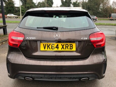 Mercedes-Benz A Class A180 CDI BLUEEFFICIENCY AMG SPORT automatic 64,000m, panroof, £35 TAX 5