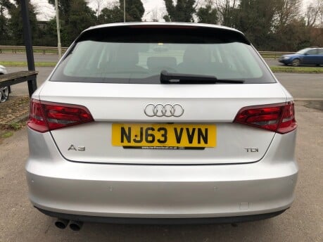 Audi A3 2.0 TDI SE automatic 2 owners, just 41,000m NAV, DAB, LEATHER, REAR CAMERA 26