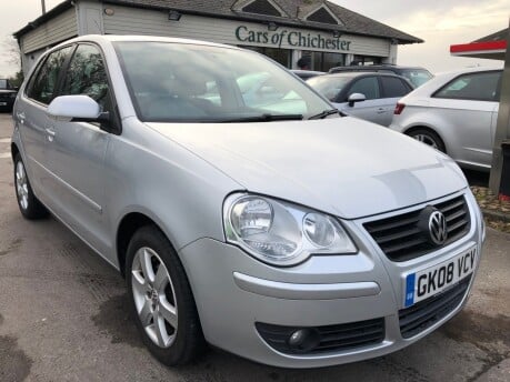 Volkswagen Polo 1.4 MATCH 5 door petrol 2 owners just 62,000 miles service history+cambelt 17